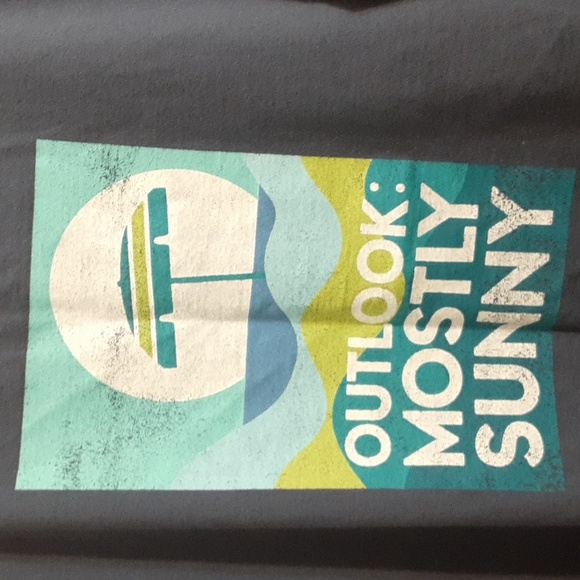 Life Is Good Women's Blue V Neck  Short Sleeve Shirt Top Size Large - Picture 4 of 6